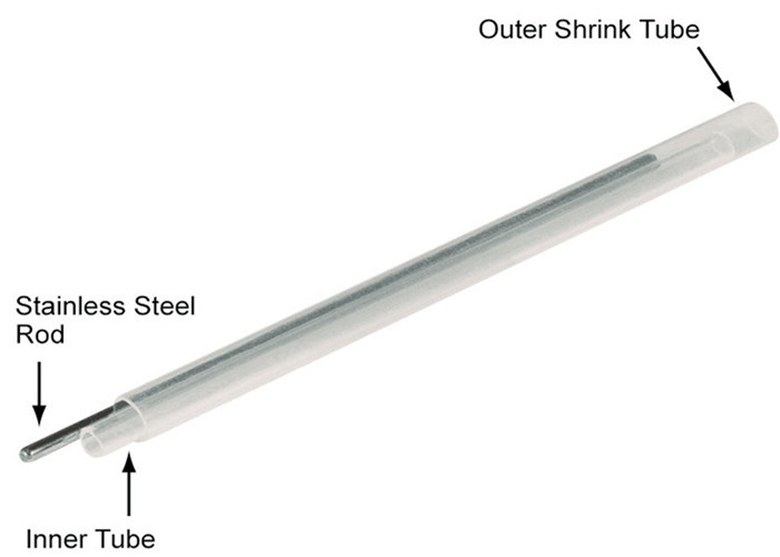 Clear 1.5mm 60mm Fusion Splice Protector Sleeve