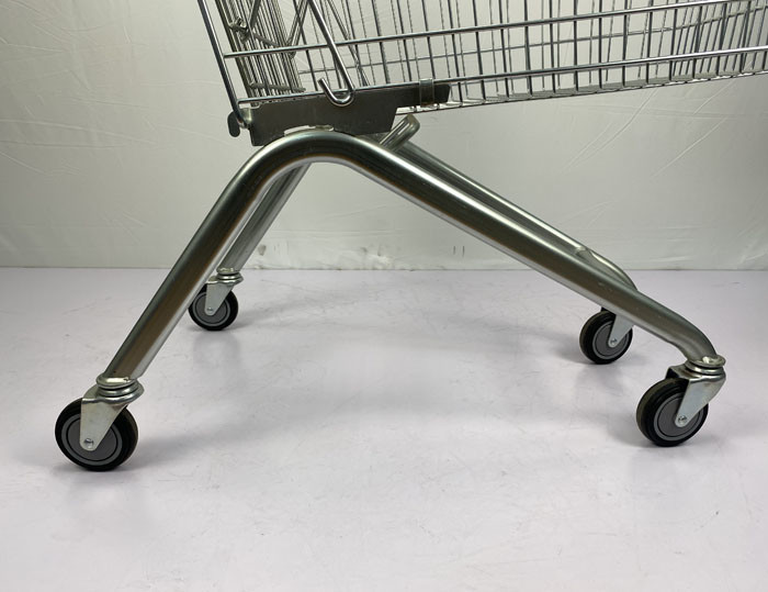 CE 125L European Large Shopping Cart 110kgs Loading Capacity Metal Shopping Trolley