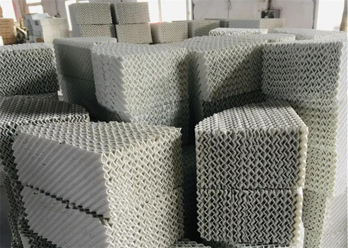 Anti Alkali 4mm Thickness PP Ceramic Structure Packing In Distillation