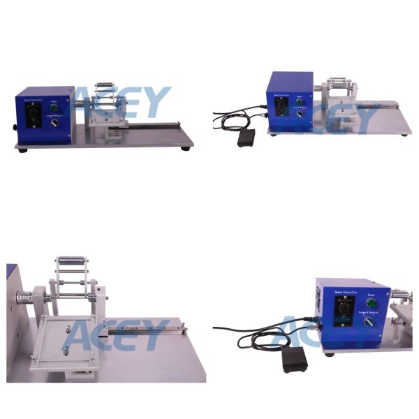 Semi Automatic 18650 Cylindrical Battery Electrode Winding Machine