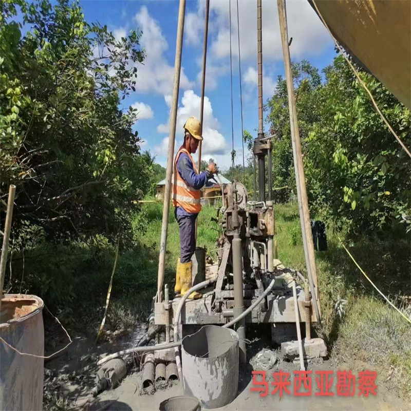 XY-150 Type Wheel Mounted Spt Soil Test Core Drilling Machine