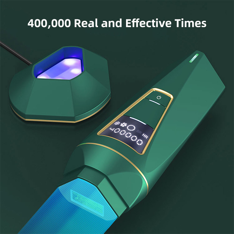 400000 Times 10 GEAR 9cm2 Cooling IPL Laser Handset