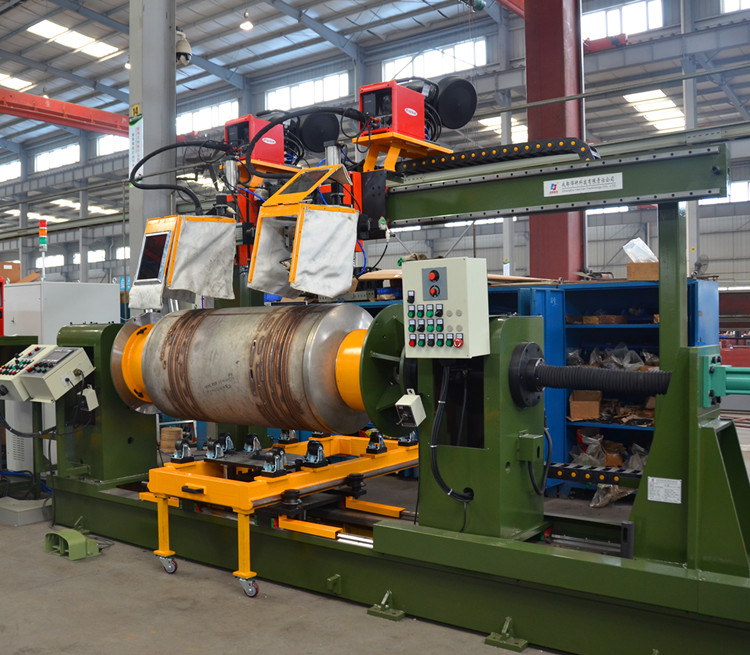 Horizontal Precise Water Tank Welding Machine Circumferential Automatic Seam Welding Machine