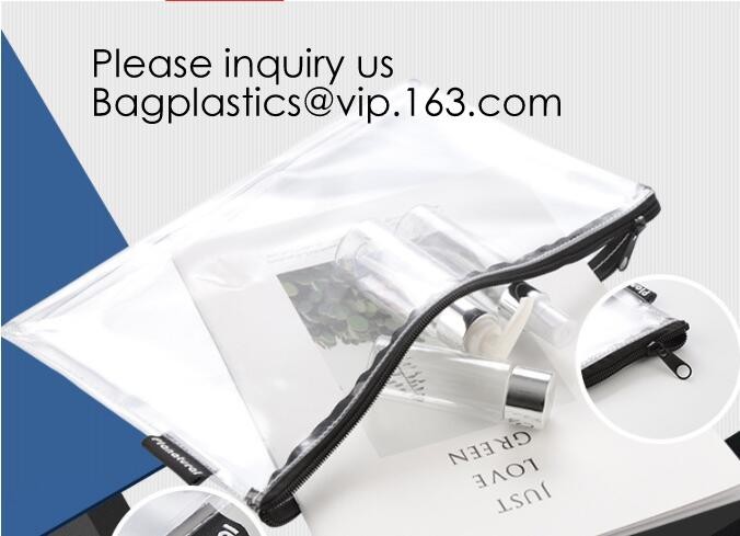 Frosted Pvc Document File Bag With Slider Zipper,Pvc k Bag For File And Document,Pvc k Bag, BAGEASE, BAGPLAS
