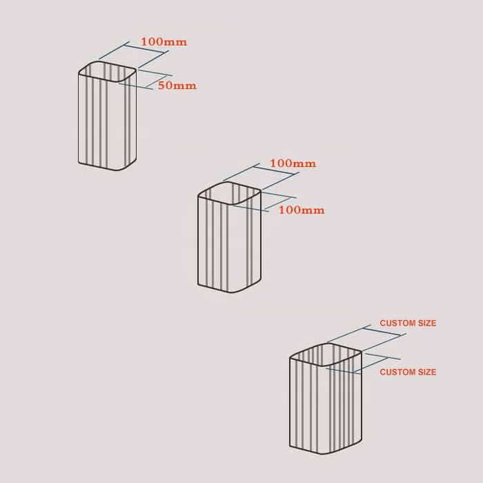 Eco-friendly NFT Vertical PVC Hydroponic Water Pipe for Commercial Hydroponic Farming
