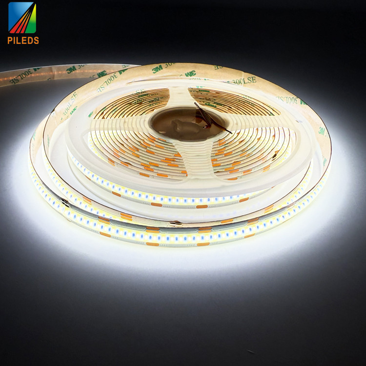 624led/m Best Seller CCT Tunable 2700K to 6500K Cri 90 Color Temperature Adjustable 24V 14W/m Dual White COB Led Strip