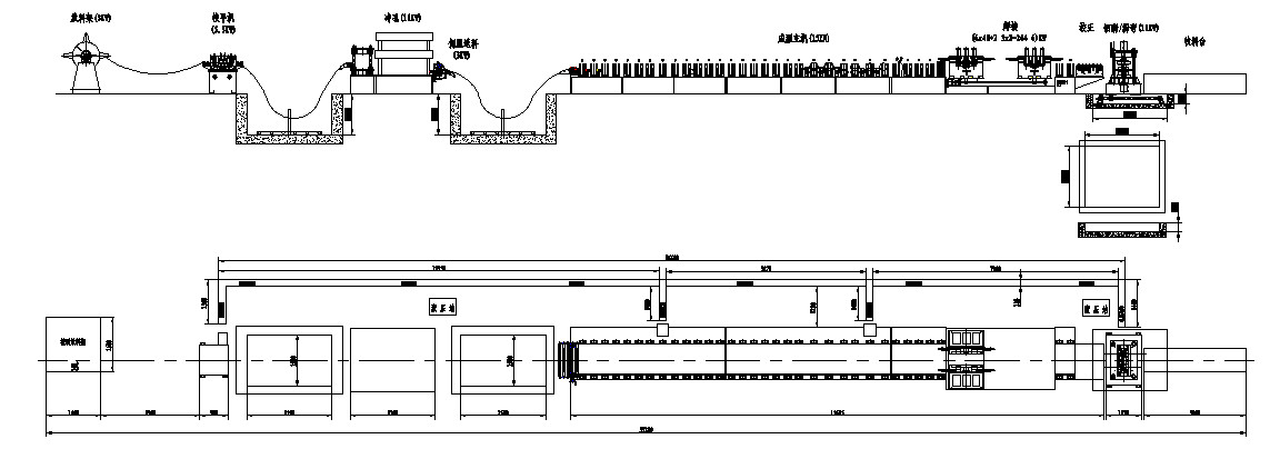 Line Speed 4-6m / Min Standard Cable Tray Roll Forming Machine Chain Drive For Construction