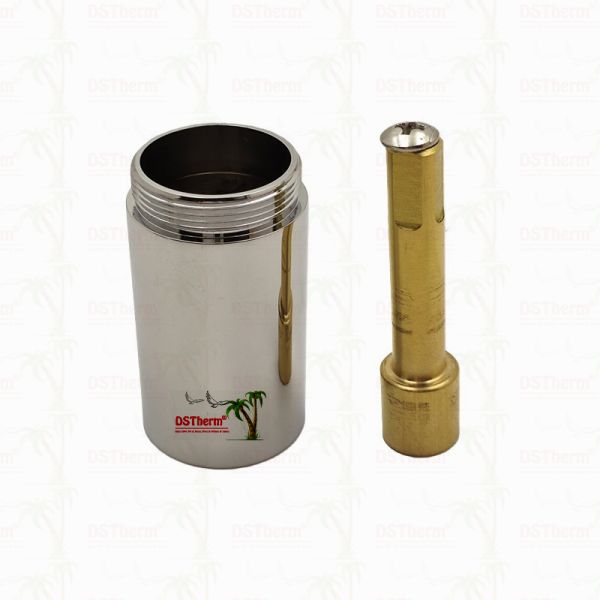 Brass / Chrome Plated Valve Stem Extension Sleeve Cartridge Extension Customized Size