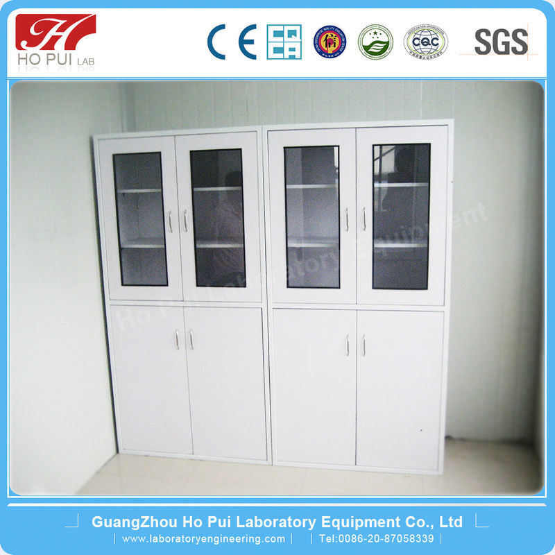 Floor Standing Locking Medicine Cabinet , Customized Biology Lab Furniture