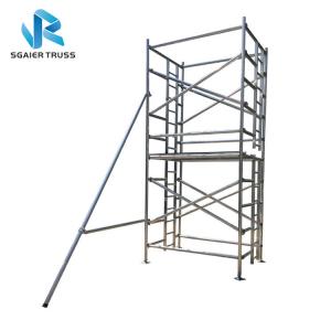 Buy cheap Aluminium Alloy Scaffold Tower , Durable Extension Ladder Scaffolding Beam product