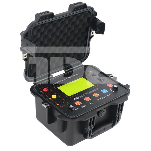 GM-5KV AC10.0kV 50Hz Adjustable High Voltage Digital Megohmmeter Microcomputer Control
