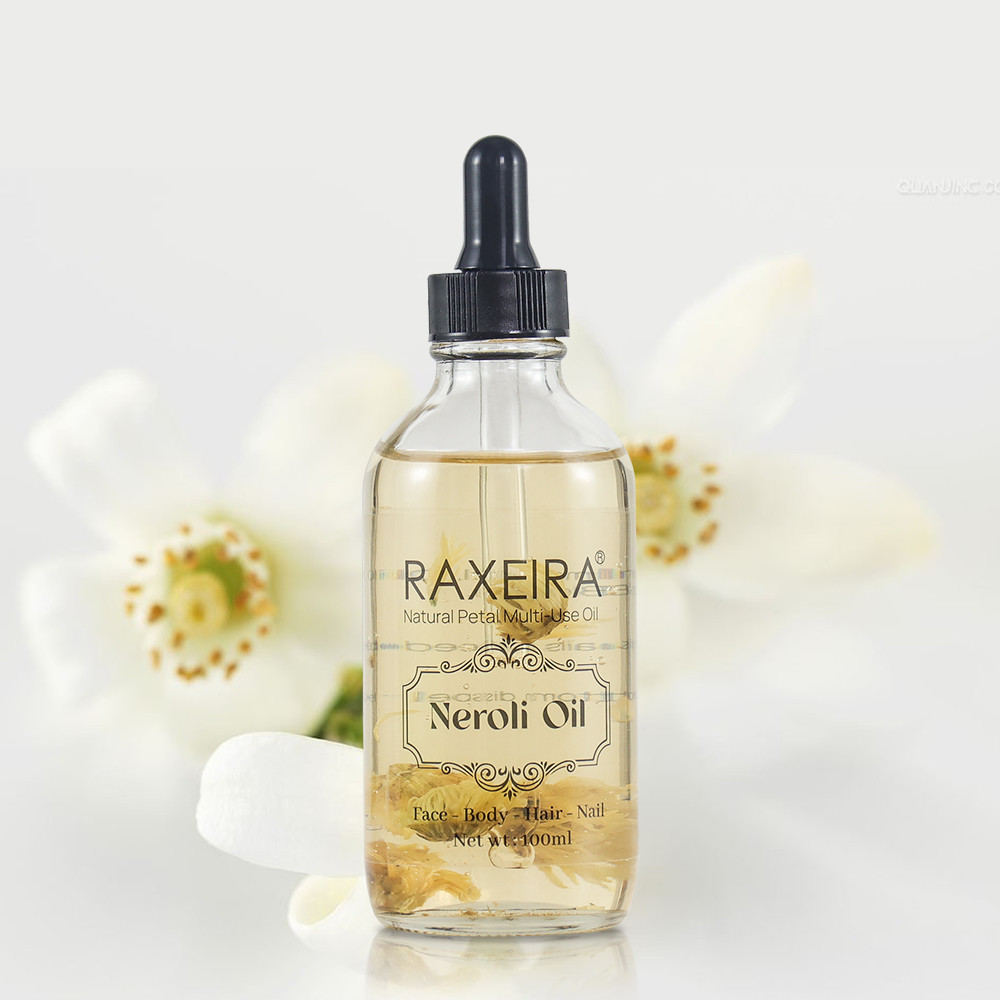 Private Label Moisturizing Neroli Skin Care Massage Oil Natural Rosemary Lavender Rose Oil Moisturizer Massage Face Bod