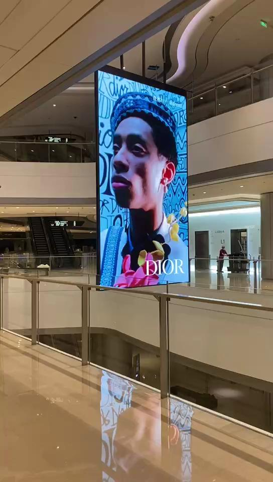 Longvison ODM P2.5 P2.9 Double Sided Indoor Led Display Screen For Mall Advertising