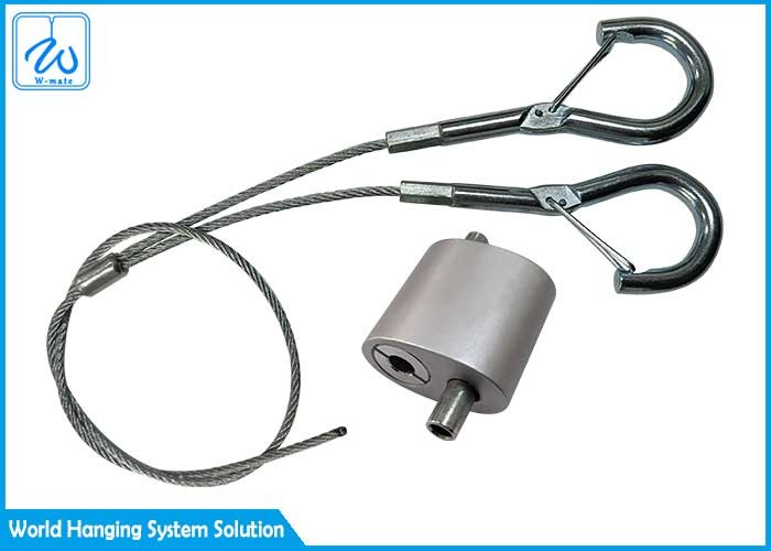 Adjustable Wire Holder Cable Looping Gripper Linear Hanging Systems For HVAC Ducting