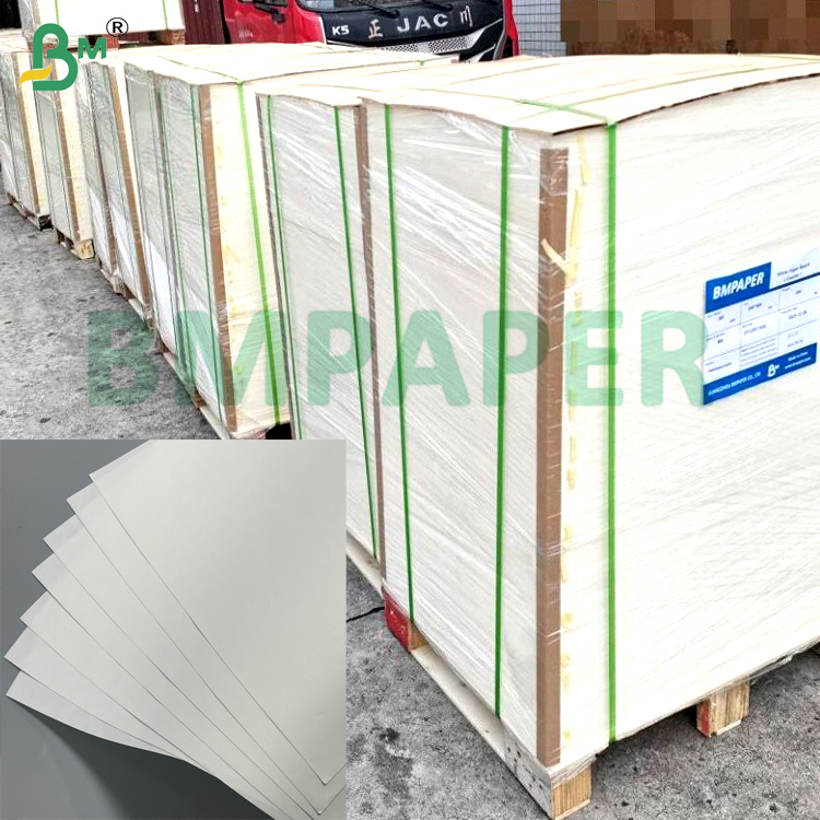 80gsm White Flexibility High Strength Sack Kraft Paper For Food Packaging Shopping Bag
