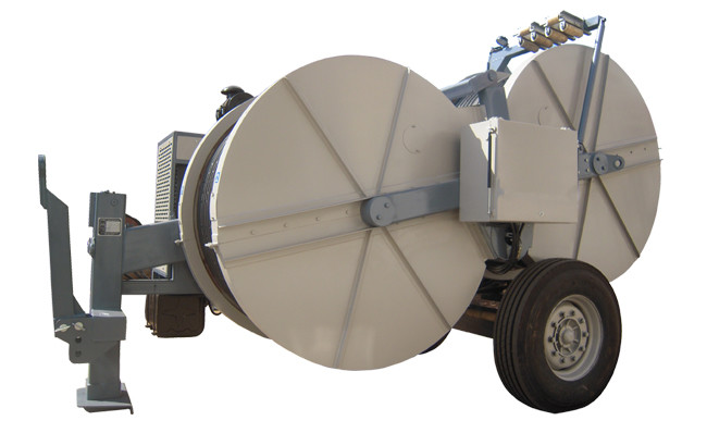 3.5T Transmission Line Equipment Cable Pulling Oil Cooling System Total 2200kg
