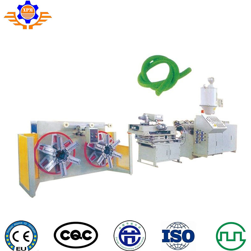 PVC PE Plastic Corrugated Pipe Making Machine Production Line Single Wall