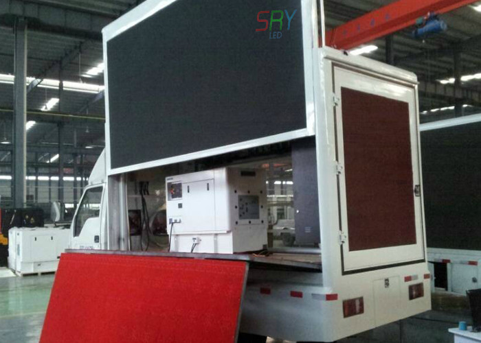 Waterproof 5mm LED Truck Display , Movable HD Vivid led advertising truck