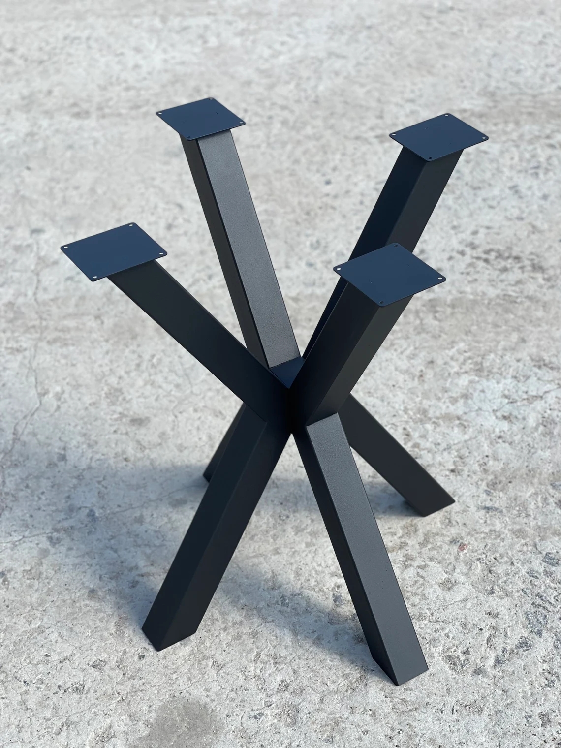 Black Powder Coating Finish Industrial Dining DIY Coffee Table Legs for DIY Furniture