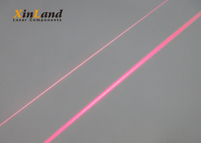 Laser 650nm 5mW Red Laser Line Generator Industrial With Aluminum Material Line Beam