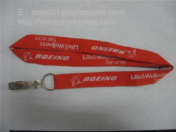 Woven Ribbon with Jacquard Logo