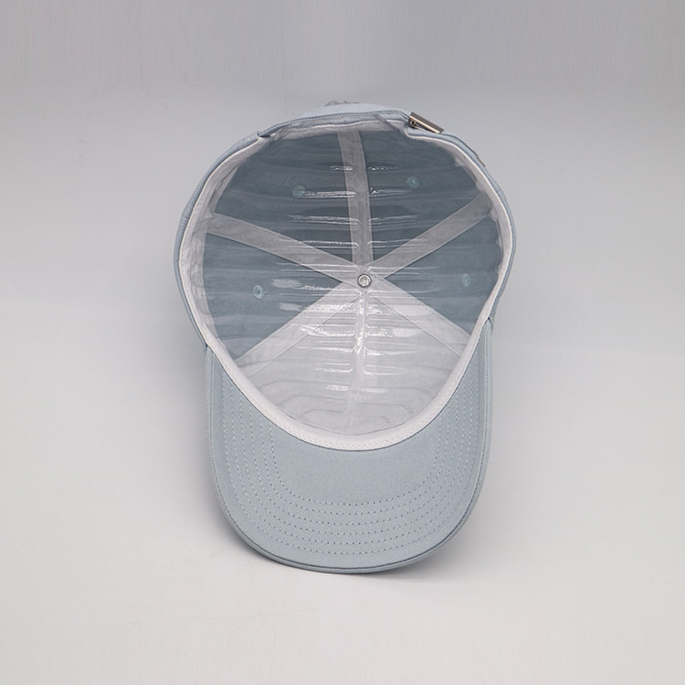 sport embroidery logo 100% cotton men unstructured white dad hat plain custom baseball cap
