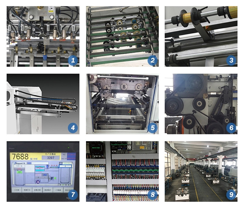 Carton Box Automatic Die Cutting Machine Feeder Feeding With Stripping