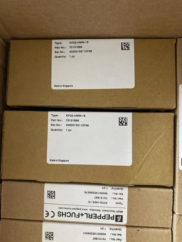 16 Channel IP20 Pepperl Fuchs Safety Barrier HART MUX Primary Module KFD2-HMM-16