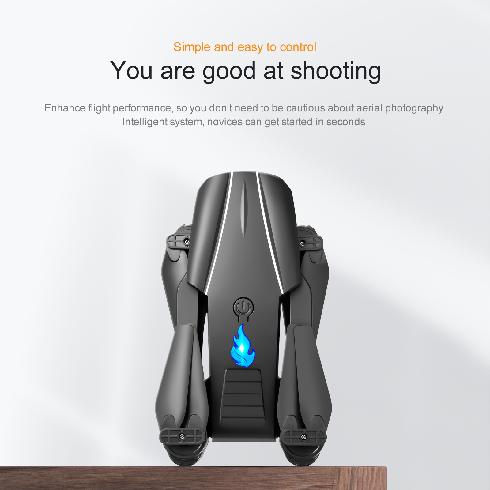 GPS Drone S85 HD4K Dual-camera Anti-collision Obstacle Avoidance 4-axis Folding Remote Control Aircraft