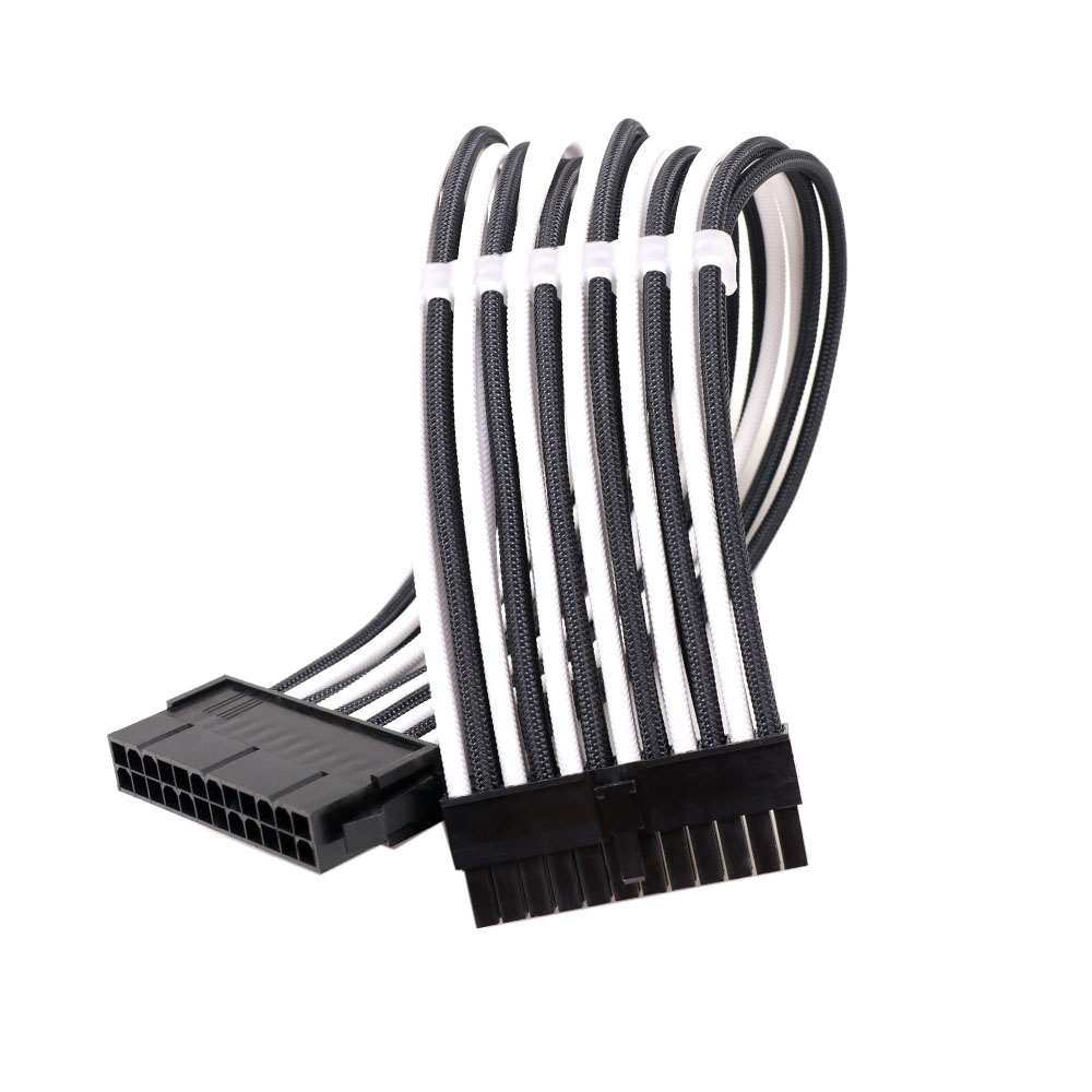 ATX 24Pin Male to Female softest extension cable Power Supply Motherboard Adapter Connector Cable Cord