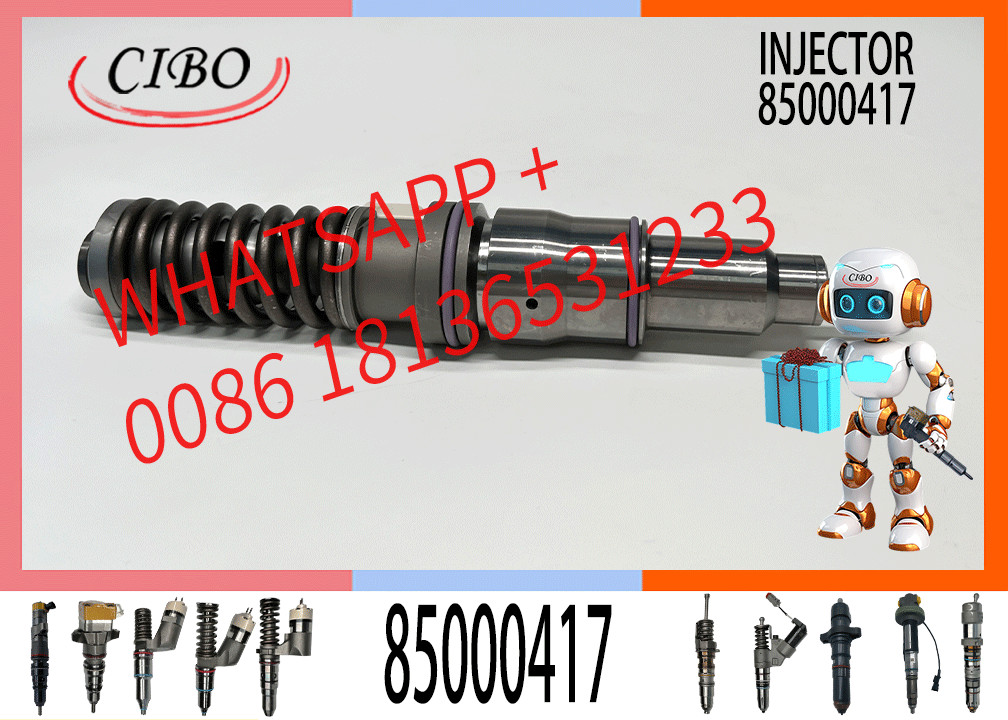 Common Rail Injector Fuel Injector 20517502 20547351 85000417 for Volvo D12 D12C D12D D13D Engine