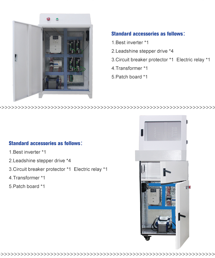 Long Service Life 10 KG Weight 3 Axis Small Engraving Machine Assembly Control Cabinet