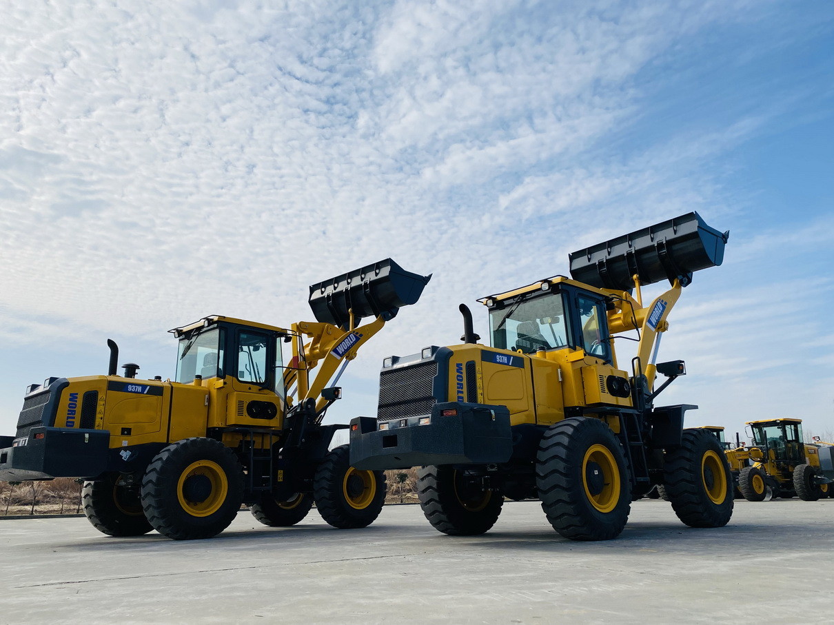 Cummins Or Weichai Engine Front End Loader Equipment With 9600kg Operating Weight
