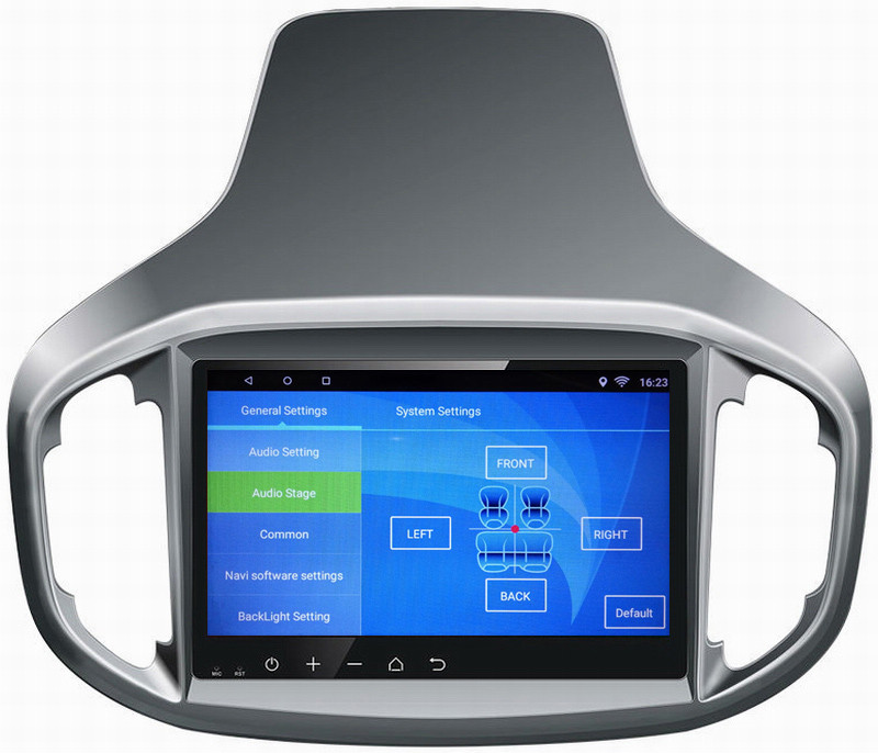 Ouchuangbo car radio gps navi stereo android 6.0 for Chery Tiggo 7 2016 with 3g wifi dual zone 16GB Flash