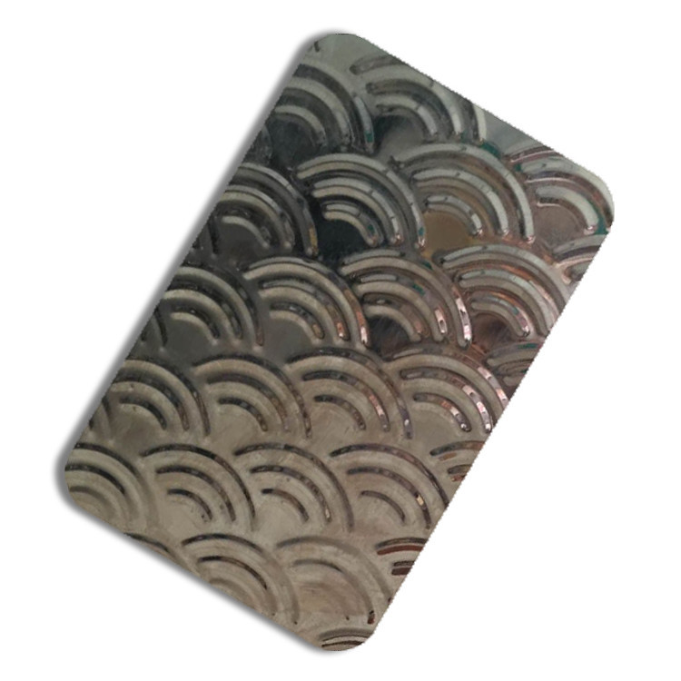 JIS 2B Finish Stamped Stainless Steel Sheet 304 201 316 430 1500mm Decorative