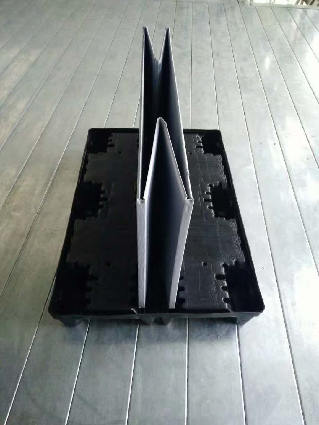 factory plastic pallet box coaming foldable storage pallet box for spare parts