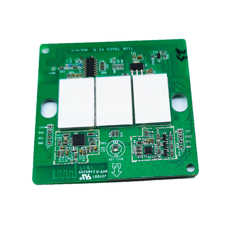 2 Layer HASL Copper Thickness 1oz ENIG FR4 PCB Assembly