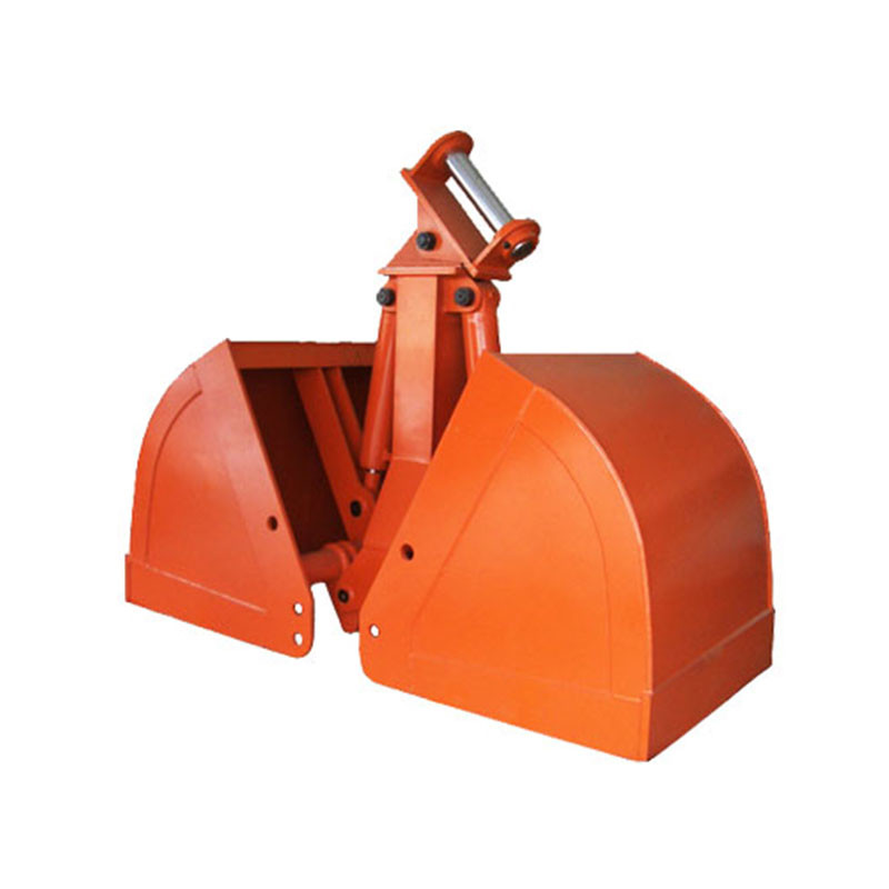 Customized Clamshell Buckets in Yellow Color Q355B NM400/450/500 Hardox450/500/550