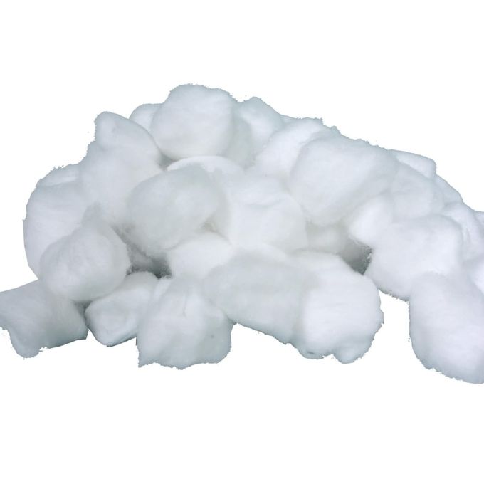 White Color ISO13485 0.2g Medical Cotton Balls