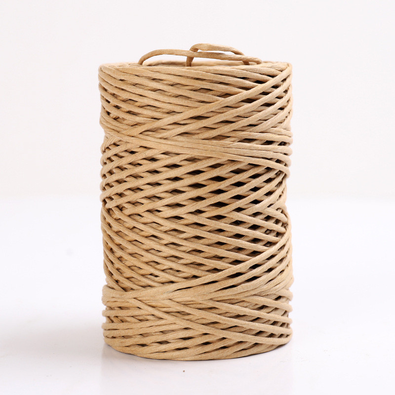 Iron Wired 2mm Paper Rope Eco DIY Twisted Paper Cord Biodegradable