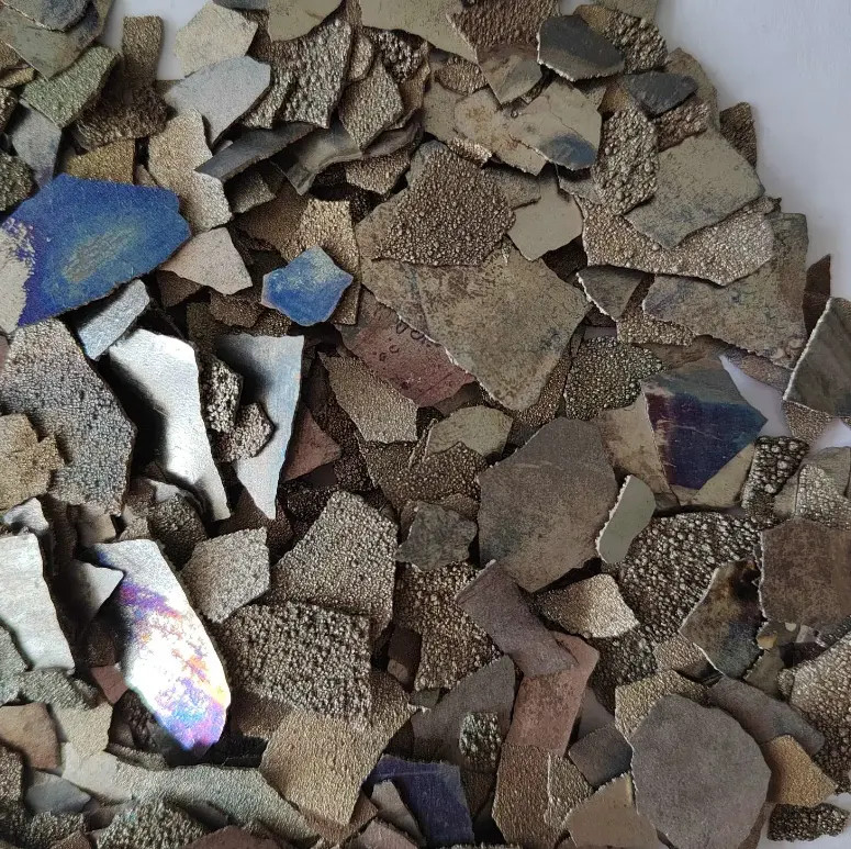 Low Impurities Pure Manganese Metal Flakes Mn Flake 99.7% For Steelmaking Desulfurizer