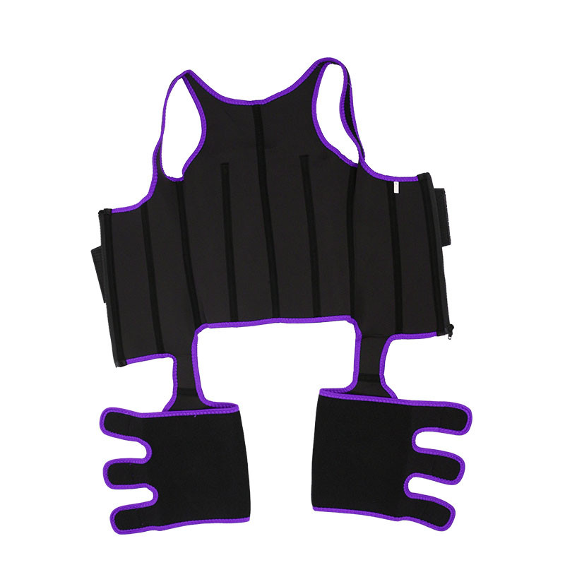 MHW100075PU High Waist Thigh Shaper for Women Adjustable Butt Lifter Trimmer Vest Fitness Shapewear