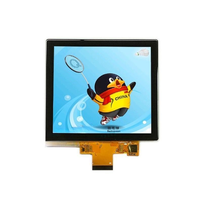 SPI+RGB Interface , TFT LCD Display Module, 4 Inch 480x480 Resolution, 300nits