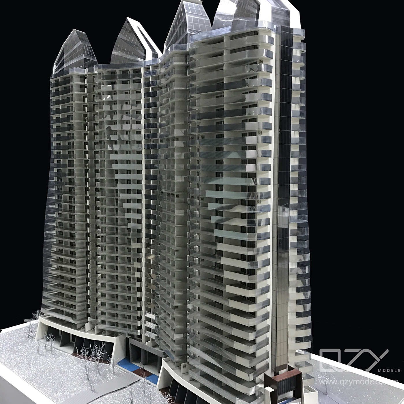 Sunac - Boao King Bay Building Models 1/100 Scale Model Making Project Architect Maquette