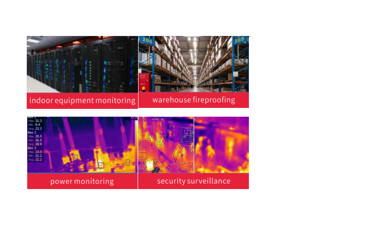 CE FCC 50mK 12μm Body Temperature Thermal Cameras