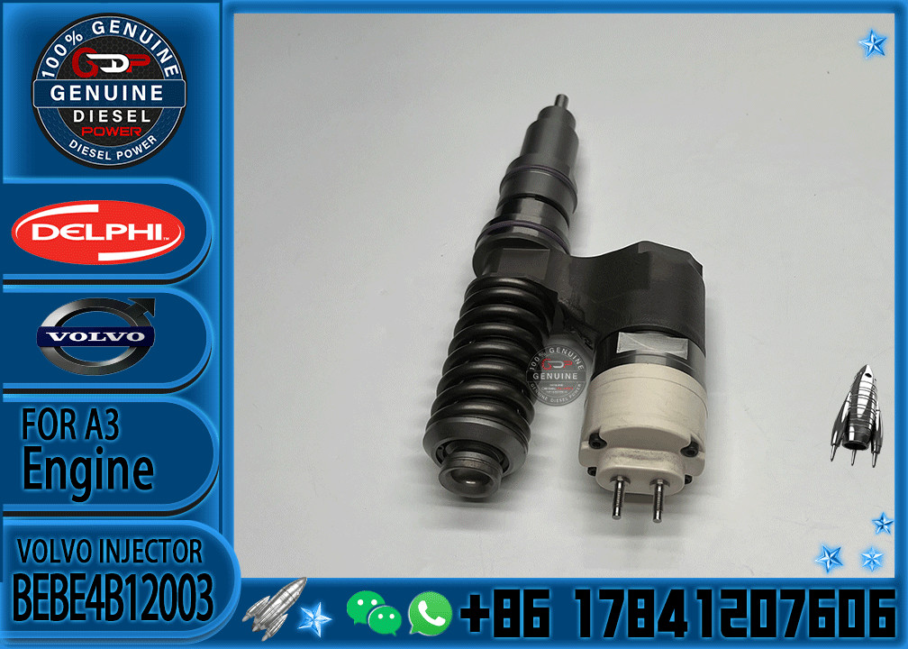 Diesel Engine Fuel Common Rail Injector BEBE4B12001 RG33967 33800-84100 BEBE4B15002 HRE329 BEBE4B12002 BEBE4B12003