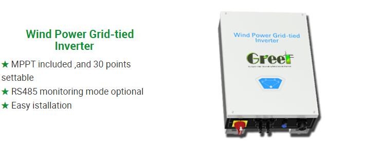 1KW 2KW Installation 3 Phase Solar Wind Hybrid System Horizontal Axis Wind Turbine