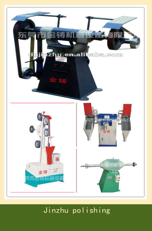 Bent curved tube grinding and buffing machine