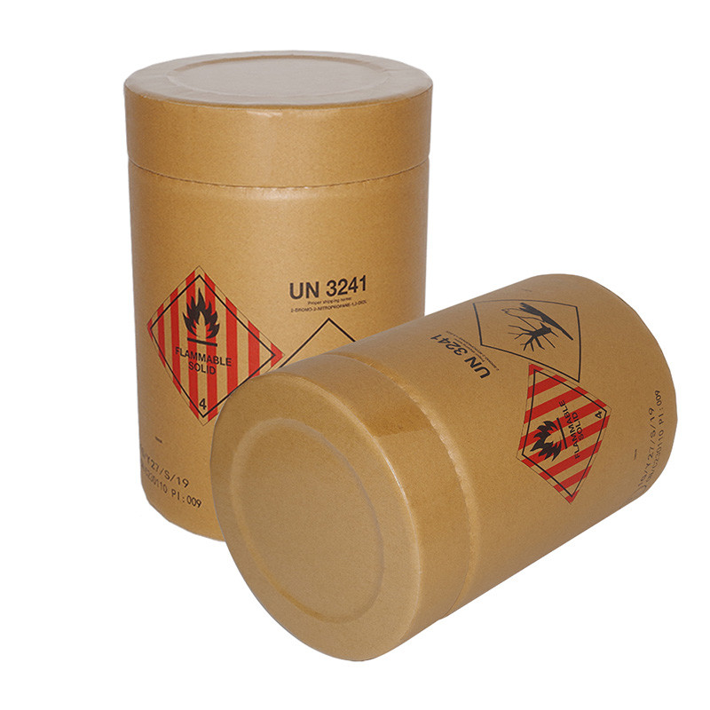25kg Fiber Board Drum Eco Friendly Durable Fiber Drum With Lid