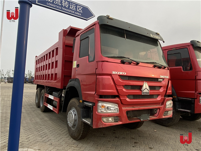 HOWO Used Tri Axle Dump truck